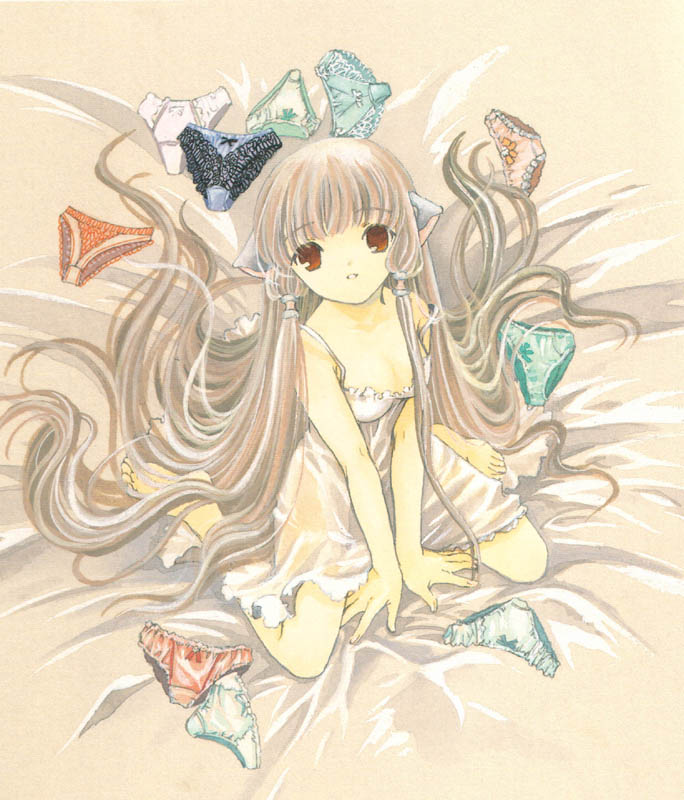 Otaku Gallery  / Art Books / Chobits - Your Eyes Only / color-045.jpg